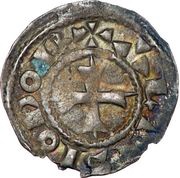 Denier anonymous ALTISIODOR with annulets obverse image