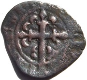 Double Denier - John II, France, 1340-1348 reverse image