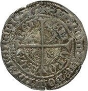 ½ Groschen - Louis I, France, 1419-1430 reverse image