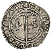 ½ Groschen - René I, France, 1422-1431 reverse image