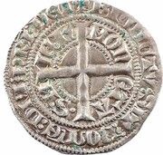 Groschen Tournois - Henry IV, France, 1339-1344 reverse image