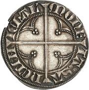 Groschen - Robert I, France, 1354-1411 reverse image