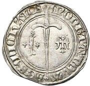 Groschen - René I, France, 1431-1453 reverse image