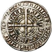 Plaque - Third Regency of Yolanda of Flanders, France, 1357-1358 reverse image