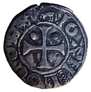 Denier - John I of Grailly obverse image