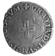 Douzain with crosslet - Henri I of Albret, France, 1517-1555 reverse image