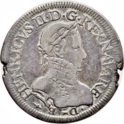 Teston - Henry II obverse image