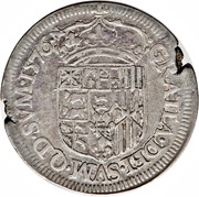 Teston - Henry II, France, 1574-1576 reverse image
