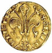 Gold Florin - Gaston Phoebus obverse image