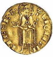 Gold Florin - Gaston Phoebus, France, 1369-1391 reverse image