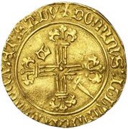 Gold Ecu - Francis Phoebus, France, 1479-1483 reverse image