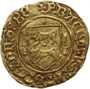 ½ Gold Ecu - Francis Phoebus obverse image