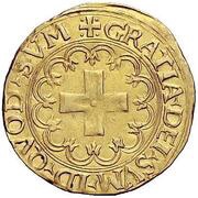 Gold Ecu - Henry I of Albret, France, 1517-1541 reverse image