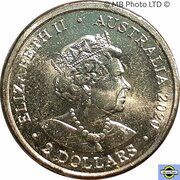 2 Dollars - Elizabeth II 6th Portrait - Tokyo Paralympics - Set to Soar obverse image