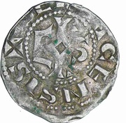 Denier - Henry of France, France, 1149-1162 reverse image