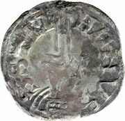 Denier - Hugh II, France, 1067-1085 reverse image