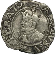 ½ Carolus - Charles V / Philip II Type II with shield obverse image