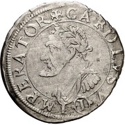 Groschen - Immobilization in the name of Charles V obverse image