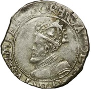Carolus 3rd type with notched shield obverse image