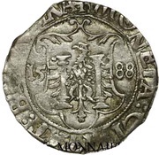 Carolus 3rd type with notched shield reverse image