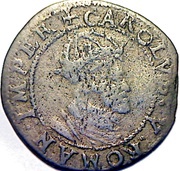 Carolus 5th type with bust facing right obverse image