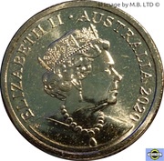 2 Dollars - Elizabeth II 6th Portrait - Lest We Forget - 75 Years since end of WWII obverse image
