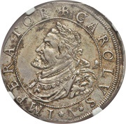 ½ Thaler - Immobilization in the name of Charles V obverse image