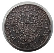 Thaler - Immobilization in the name of Charles V 2nd type reverse image