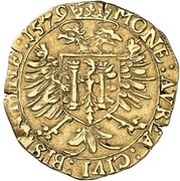 Double Pistole - Immobilization in the name of Charles V reverse image