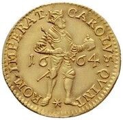 Double Pistole - Immobilization in the name of Charles V obverse image