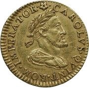 Double Pistole - Immobilization in the name of Charles V obverse image