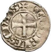 Denier - Hugh II, France, 1292-1307 reverse image
