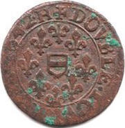 Double Tournois - Maximilien III 4th type, France, 1641-1642 reverse image
