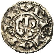 Denier - William Sancho, France, 977-997 reverse image