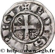 Denier - Robert of Clermont obverse image