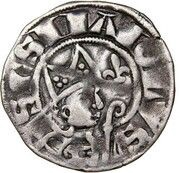 Denier - Robert of Clermont reverse image