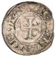 Denier anonymous, France, 1050-1100 reverse image