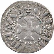 Denier - Hoël II, France, 1066-1084 reverse image