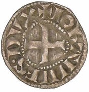 Denier - John I obverse image