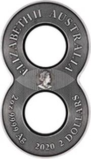 2 Dollars - Elizabeth II 6th Portrait - Dragon and Phoenix obverse image