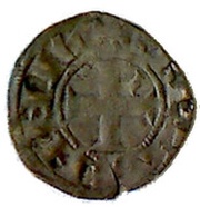 Denier - John III Jugon, France, 1312-1341 reverse image