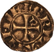 Denier - John III Nantes, France, 1312-1341 reverse image