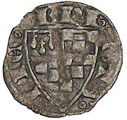Denier - John III Evran, France, 1314-1317 reverse image