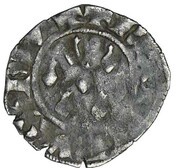 Denier - Charles seven ermines obverse image
