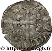 Double tournois - John III SIGNUM DEI VIVI, France, 1340-1341 reverse image