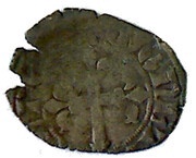 Double Tournois - Charles Rennes, France, 1341-1364 reverse image