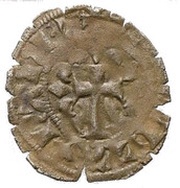 Double Parisis - Charles Nantes, France, 1350-1364 reverse image