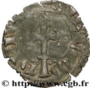 Double Tournois - John IV SIGNVM DEI VIVI, France, 1351-1361 reverse image