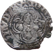 ½ Blanc with four ermines - John V obverse image
