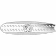 2 Dollars - Elizabeth II 6th Portrait - Surfboard - Silver Coloured obverse image